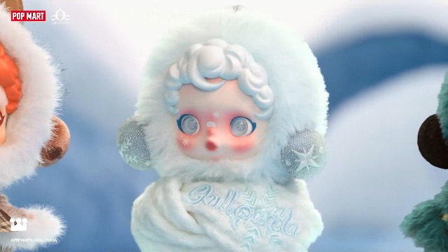 POP MART SKULLPANDA - Sinfonia de Inverno - VINIPOP, Caixa
