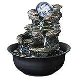 questa fontana interna porta serenità e atmosfera rilassante.