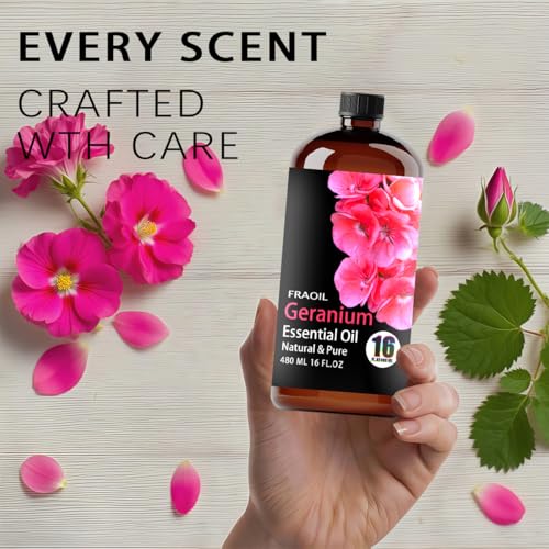 Aceite Esencial de Geranio y Durazno 16 Fl Oz miniatura 4