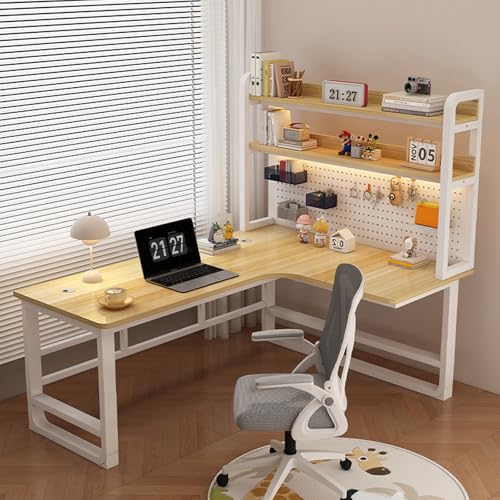 MTIETEME l���f�X�N �p�\�R���f�X�N �� L�� �Q�[���I�t�B�X�f�X�N PC�f�X�N �{�I�t�� ��120/140/160/180cmx����74cm �ω׏d200kg ���փf�X�N �g�ݗ��ĊȒP �l�ԍH�w�Ɋ�Â����݌v �w�K�E�ݑ�Ζ��E�����[�g���[�N�ɍœK