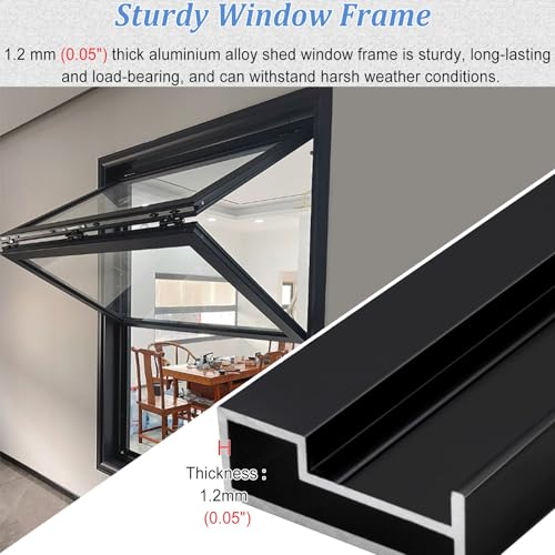 Ventana plegable de aluminio: el repuesto ideal para su mostrador 6