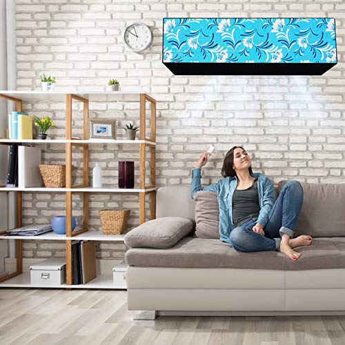 Image of Polycarbonate Water & Dustproof Split Ac Cover for Carrier 1.5 Ton 3 Star Inverter, Black (Color10)