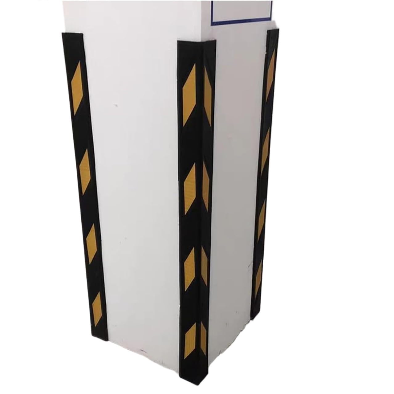 HCZKIUJY Reflective Garage Wall Protector Bumper Strip, 1cm Thick, Prevents Vehicle Damage (Yellow 5pcs)