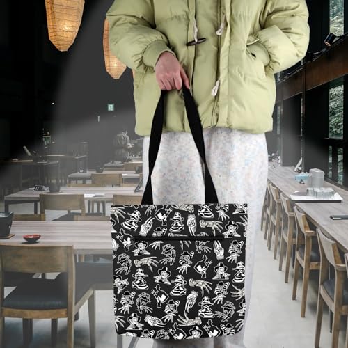 Bolsa Tote de Personaje de Película de Terror VAMSII miniatura 7
