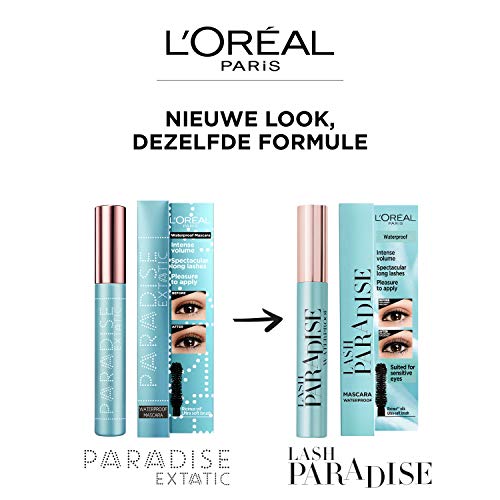 L'Oréal Paris Lash Paradise Mascara Waterproof - L'Oréal mascara voor intens volume, verrijkt met castorolie en… - Image 3