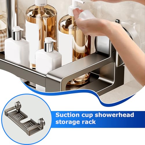 Étagères de douche d'angle au design épuré pour salle de bain moderne - 7