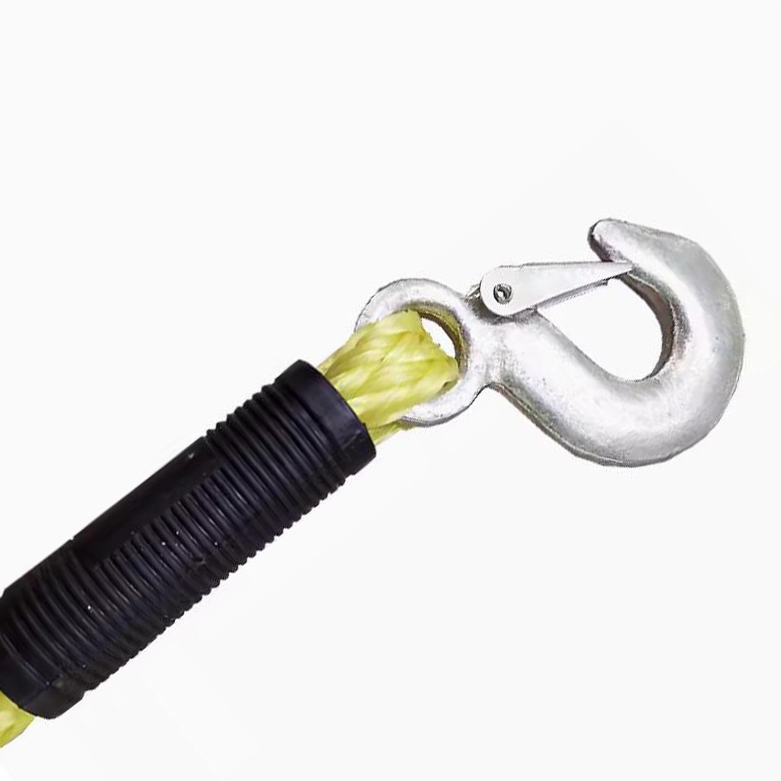 Cuerda de Remolque, Correa de Remolque con Ganchos Correa de Remolque Atv Cinturón de Remolque Herramienta Antideslizante Cuerda de Remolque Correa de Recuperación de Camión