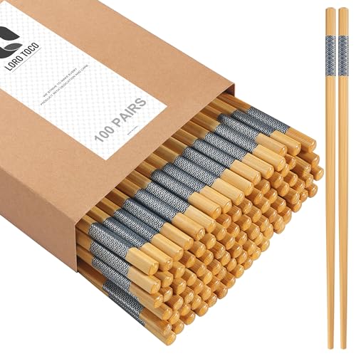 Palillos de bambú de 9.5 pulgadas aptos para lavavajillas con superficie antideslizante duradera 2