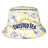 T-Wisted T-Ea Bucket Hat Packable Sun Hats Trendy Print Fisherman Cap Fashion Outdoor Cap for Women and Men