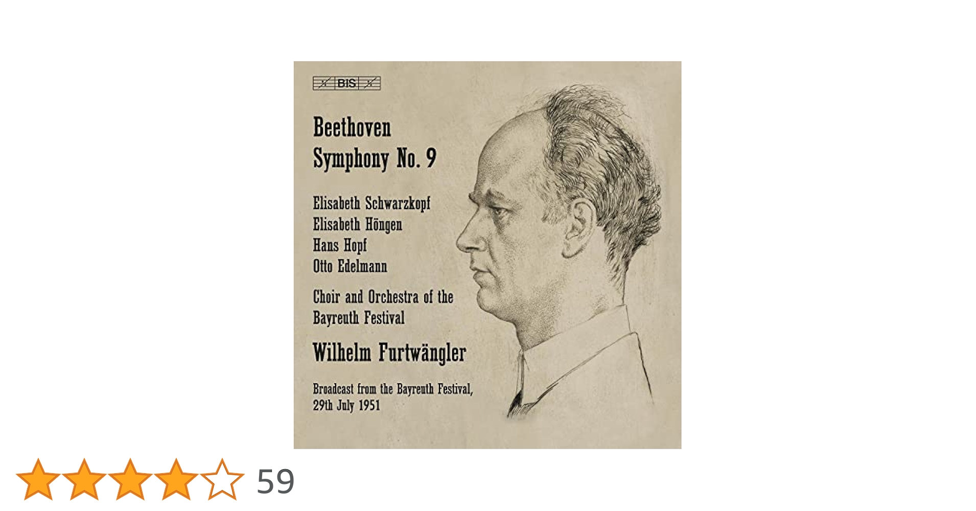 Amazon | スウェーデン放送所蔵音源によるバイロイトの第9