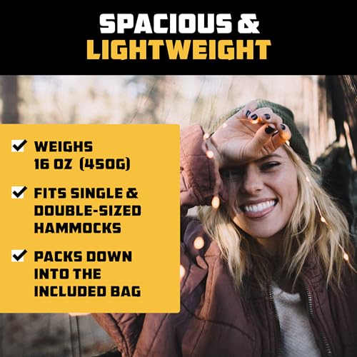 Image of Wise Owl Outfitters Hammock Bug Net - Mosquito Net for Hammock, Lightweight Bug Netting for Camping, Hiking, Backpacking, Forest & Outdoor Use