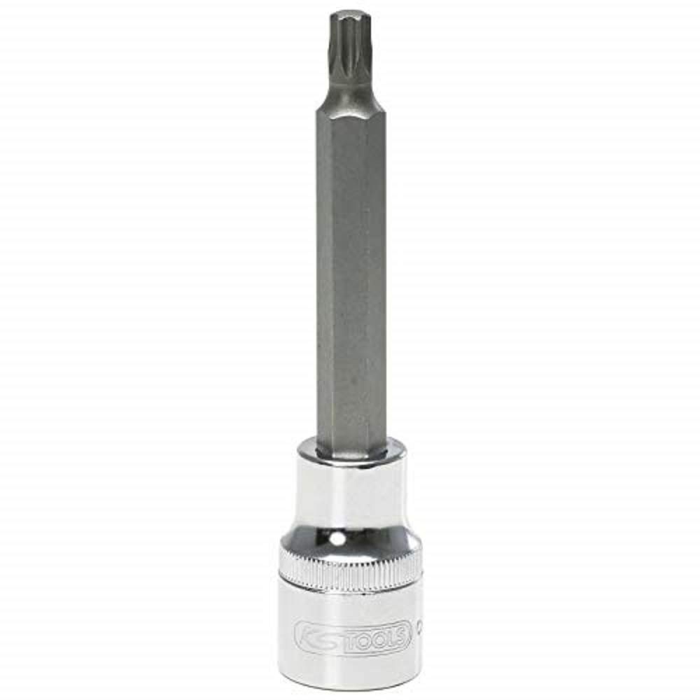 Douille tournevis TORX T60 pour vis bloquées et difficiles d'accès 110 mm