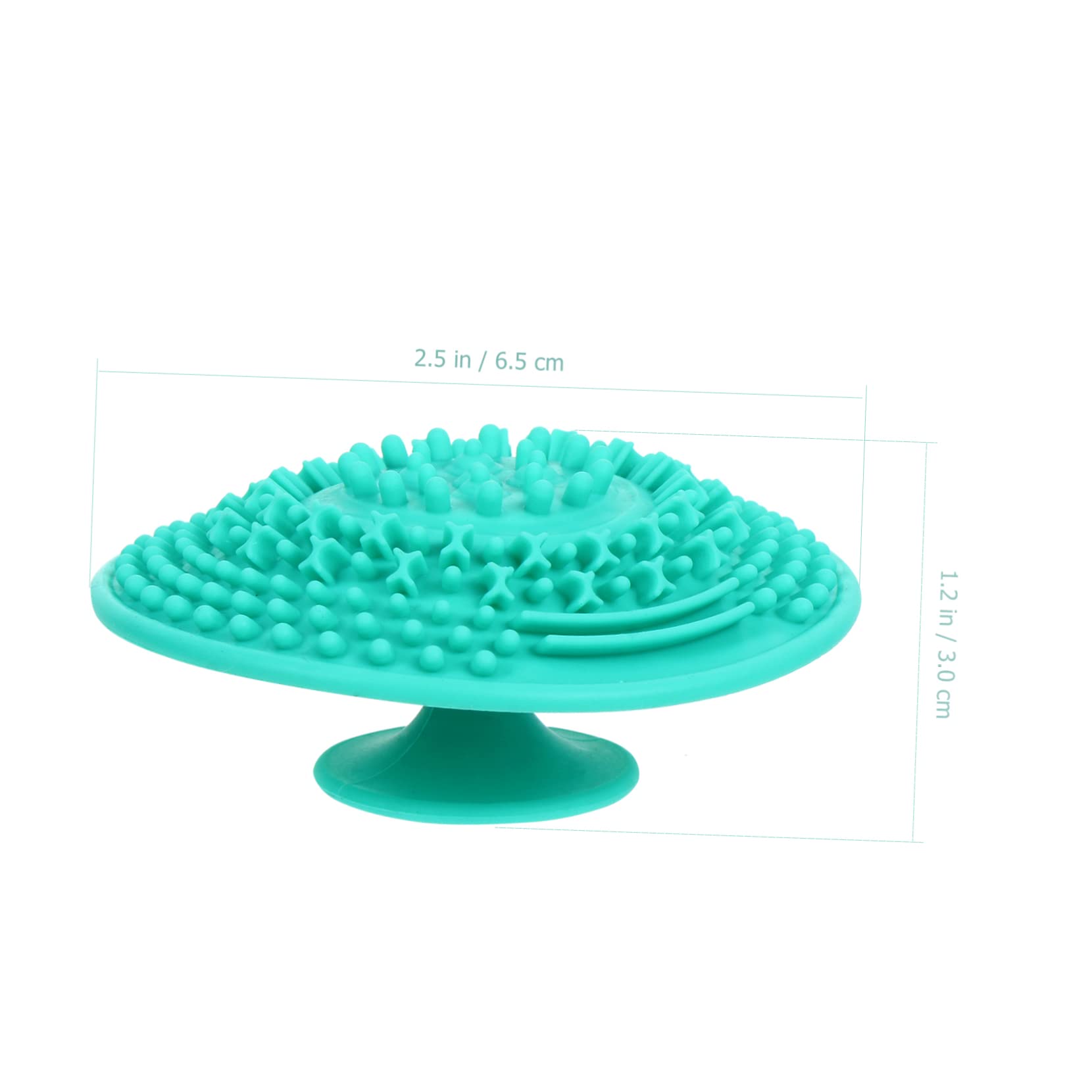 15pezzi Tappetino Per Silicone Strumento Lavaggio Per Makeup Facile Usare e Portatile Per Casa e Salone