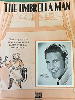 The Umbrella Man (Sheet Music) (Ozzie Nelson Cover Photo)
