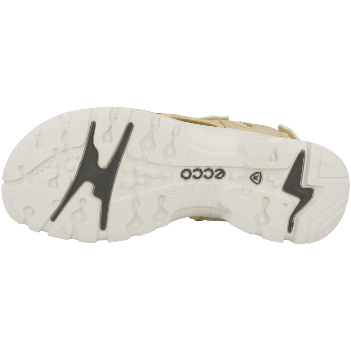 ECCO Damskie sandały trekkingowe, beżowe, rozmiar 38