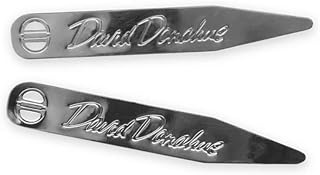 Men's Silver Plated Brass Dress Shirt Collar Stays-18 Count (CS613900)