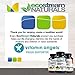 ecostream Naturals (Pack of 3) All Natural Relaxant Muscle Relax 24/7 - Large 2,300 Milligram Day/Night Use Capsules Maximum Strength Support