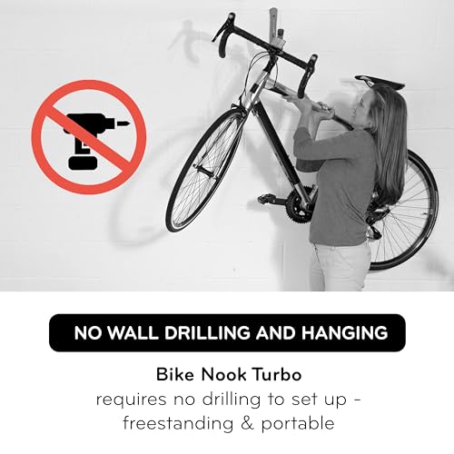 Support de sol vertical pour vélo BIKE NOOK pour ranger sans percer de trou