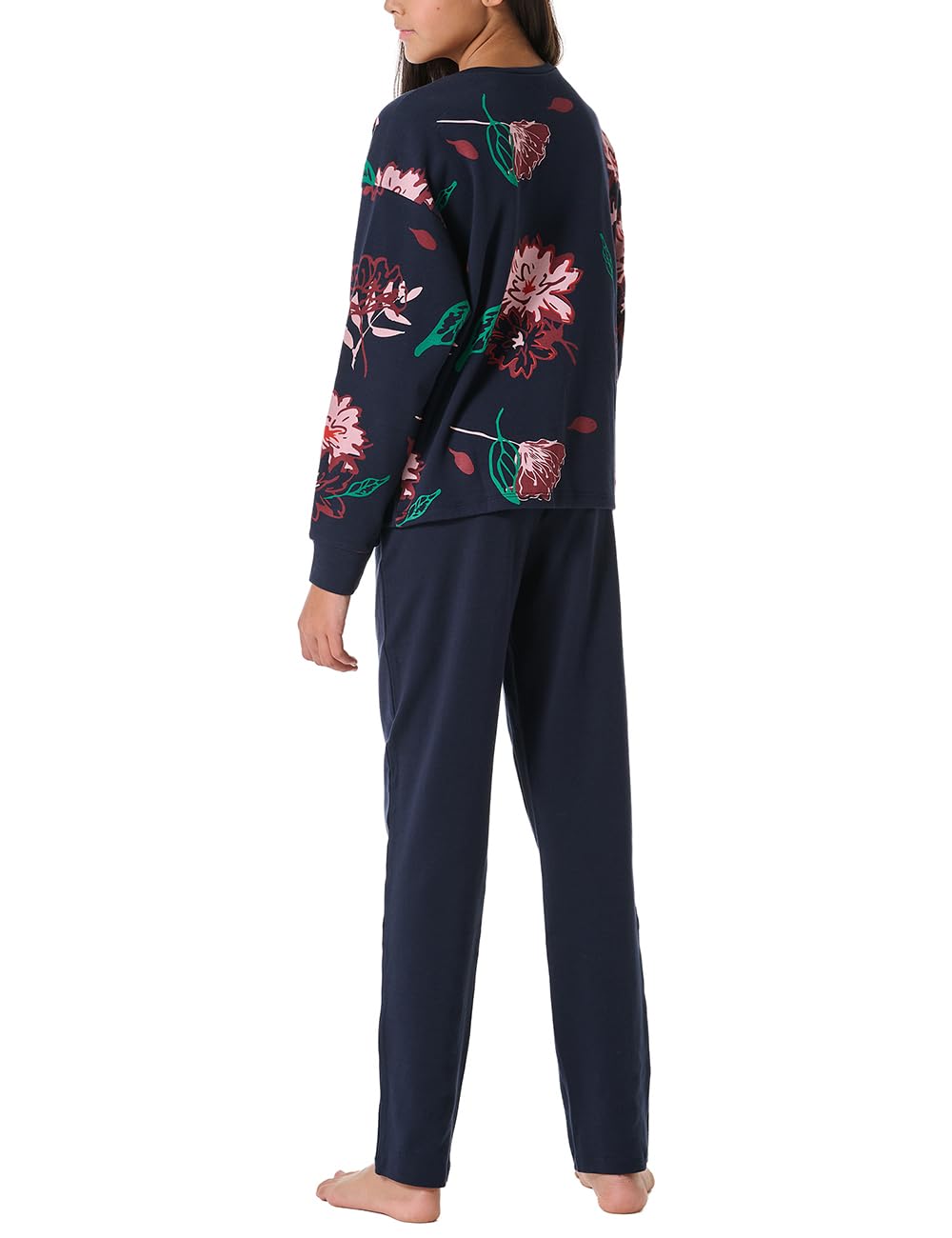 Schiesser Mädchen Schlafanzug Set Pyjama warme Qualitäten Interlock - Größe 140 bis 176