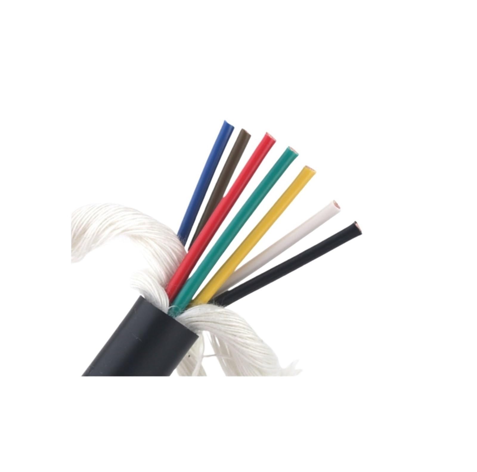 2-8-żyłowy kabel zasilający do liny holowniczej o długości 1 m