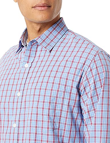 Image of Amazon Essentials Men's Regular-Fit Long-Sleeve Casual Poplin Shirt, Button Front, Business Casual, Collared