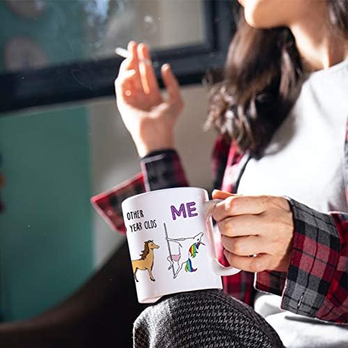 Funny 30th Birthday Gifts for Women Men, 11 oz Novelty 30 Years Old Coffee Mug for Best Friend, BlueInk Happy Birthday Mug Thirty Gag Party Cup Idea as a Joke Celebration Best Adult Birthday Presents