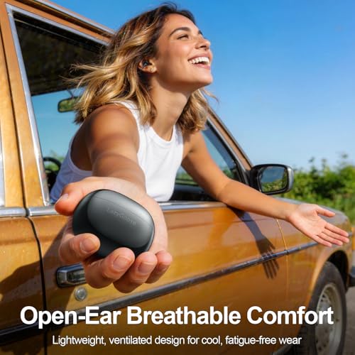 Casque sport conduction osseuse Bluetooth 6.0 son stéréo charge rapide - 3