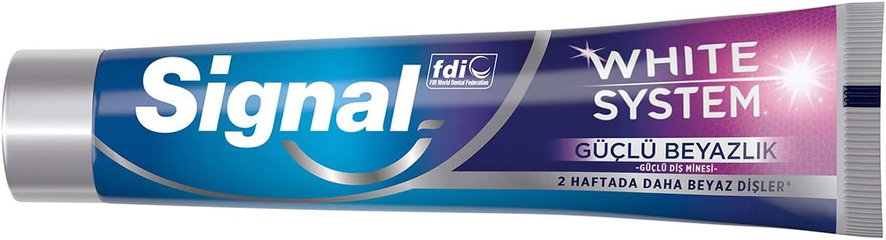 Signal White System Diş Macunu Güçlü Beyazlık Güçlü Diş Minesi 75 ml