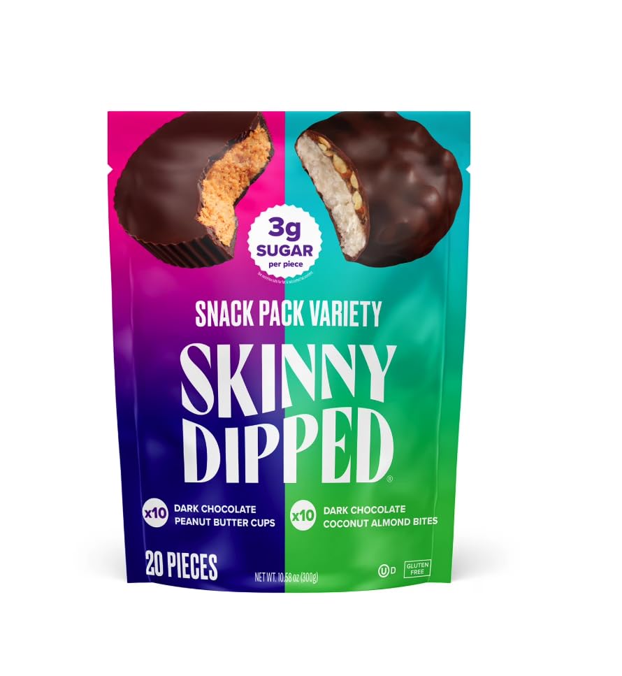 Skinny Dipped Snack Pack Variety, 20 ct.