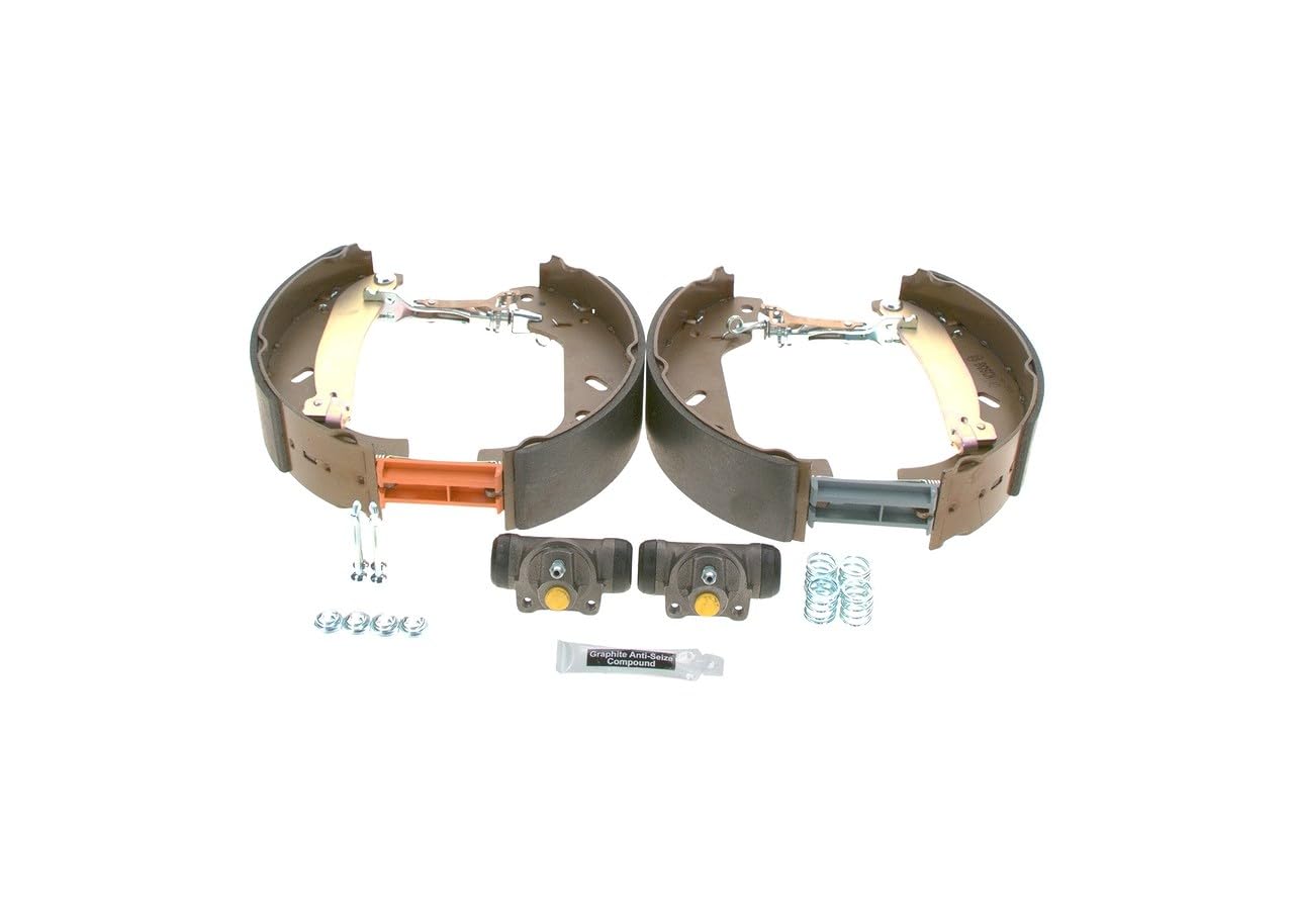 Bosch KS112 Kit Super Pro, Kit Freno A Tamburo Posteriore, 1 Set Preassemblato-image