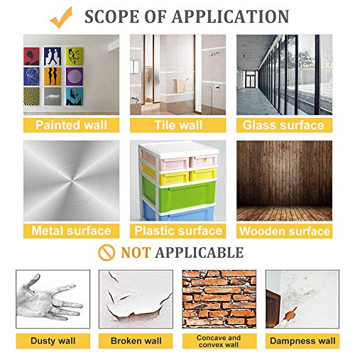 Holotap Extra Large Chalkboard Sticker 35.4" X 78.7" Self Adhesive Dry Erase Wallpaper Decal Chalkboard Paper With 5 Chalks For Home Office School (Black, 35.4×78.7 Inch) #TOP6