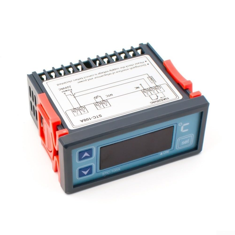 Termostato Digital Calefacción y Refrigeración para preciso Termostato(12v English)