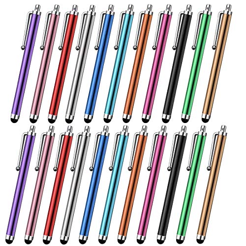 22 Pcs Stylus Pen Universal Touch Screen Capacitive Stylus for Phone Pad Tablet