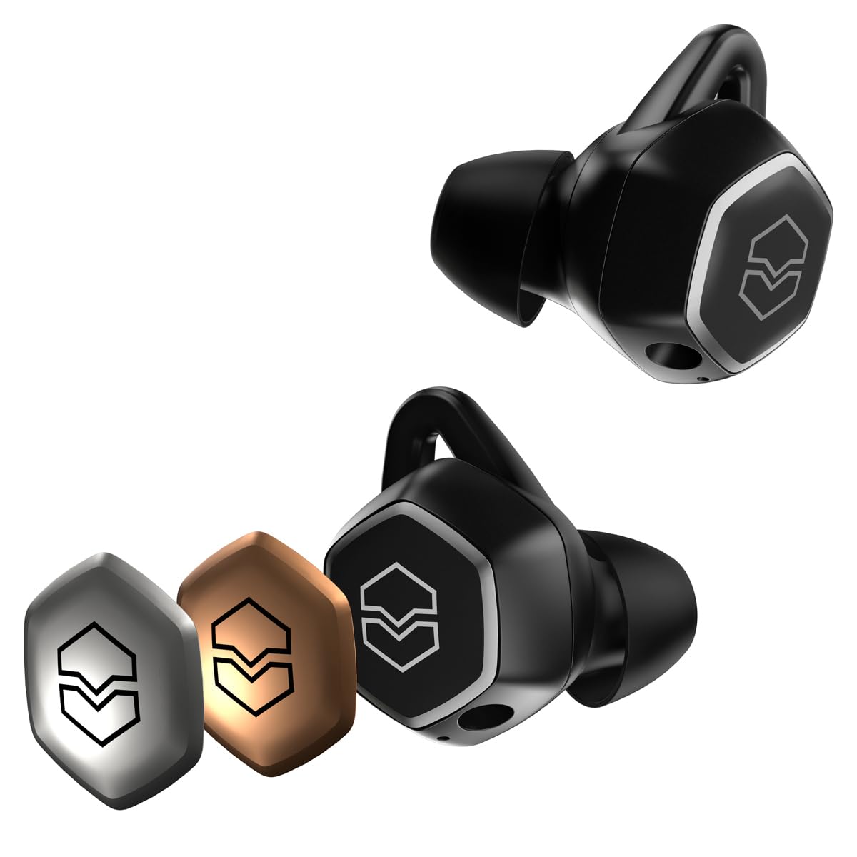 Amazon.com: V-MODA Hexamove Pro, Wireless Earbuds - Black (HEXM-PR