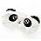Cute Animal Sleeping Mask Soft Plush Blindfold Cute Rabbit Panda Koala Eye Cover Eyeshade for Kids Teens Girls Women (Panda)