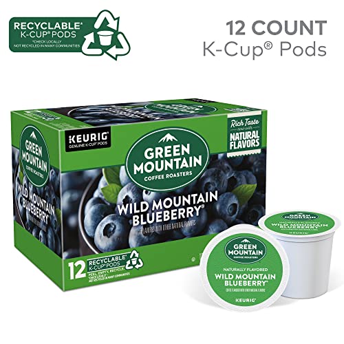 Image of Green Mountain Coffee Roasters Wild Mountain Blueberry Keurig Single-Serve K-Cup pods, Light Roast Coffee, 72 Count