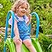 TP Toys Small to Tall Growable Slide - Expandable 4ft to 6ft Kids Slide for Ages 3 to 10 Years, Durable Plastic and Metal Design, Easy Assembly for Outdoor Garden Play