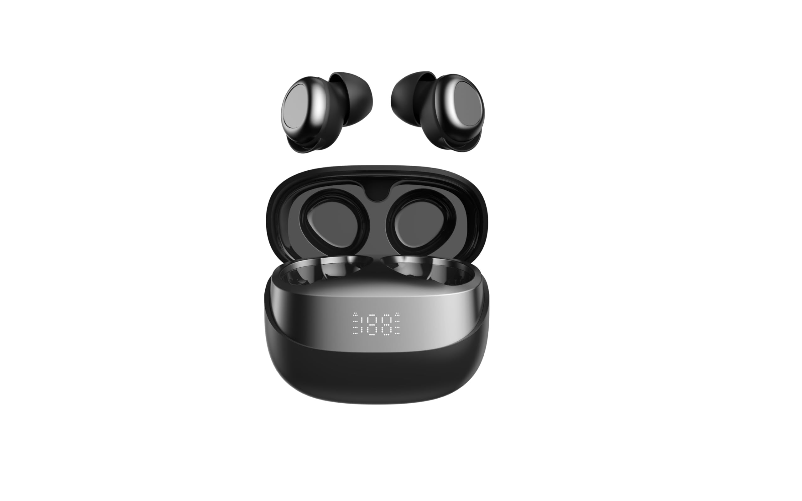 Celly, Bluetooth In-Ear Headphones, Wireless Headphones with Microphone and Touch Control, Stylish and Innovative Design, Compatible with Smartphones, PCs and Others, Up to 6 Hours of Use