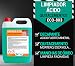Ecosoluciones Químicas ECO-803 | 5 Litros | Desincrustante ácido | Limpiador de...