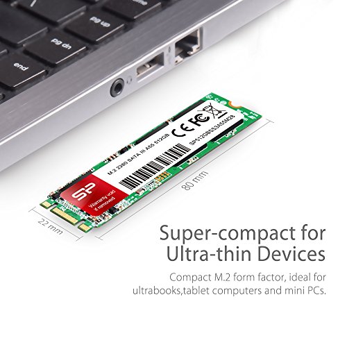Image of Silicon Power 512GB A55 M.2 SSD SATA III Internal Solid State Drive 2280 SU512GBSS3A55M28AC