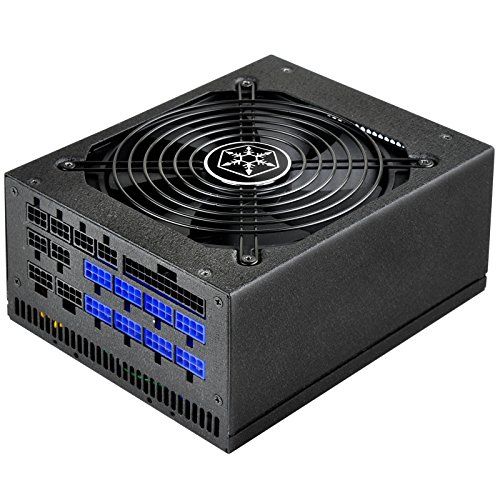 Image of SilverStone Technology ST1200-PT 80 Plus Platinum 1200W Fully Modular ATX /PS2 Power Supply SST-ST1200-PT-X Black