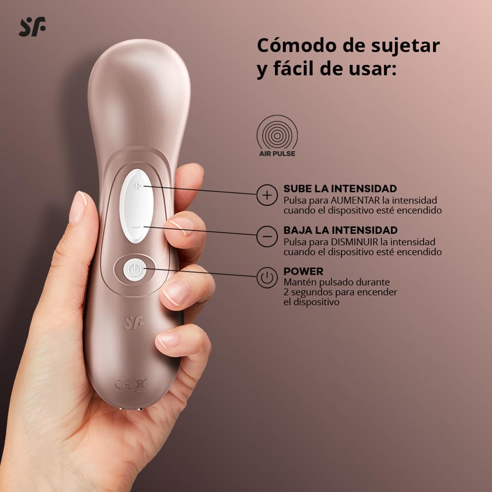Satisfyer Pro 2 Succionador Clítoris | Juguetes Eróticos Para Pareja Sexuales | Vibradorador Mujer Juguetes Eróticos | Consoladores Femenino | Dildo Sex Toy | Ondas de Presión Vibrador Estimulador