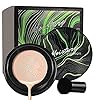Air-Cushion-CC-Cream-Mushroom-Head-Foundation-Moisturizing-BB-Cream-Concealer-Makeup-Base-Long-Lasting-with-Mushroom-Makeup-Sponge Air Cushion CC Cream, Mushroom Head Foundation, Moisturizing BB Cream Concealer Makeup Base Long Lasting with Mushroom Makeup Sponge (CC Cream Natural)