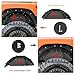 Nilight Front & Rear Inner Fender Liners Wheel Cover Fit for Wrangler JL JLU2018 2019 2020 2021 2022 2023 2024 2025 (4-Door/2-Door) Unlimited Bolt-on Style Fender Flares Splash Guards