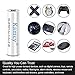 KAMCY Ultra AAA Batteries 100 Pack - Alkaline Triple A Battery, 1400mAh, Ultra Long-Lasting for All Your Devices, 10-Year Shelf Life, Leak-Proof & Mercury-Free