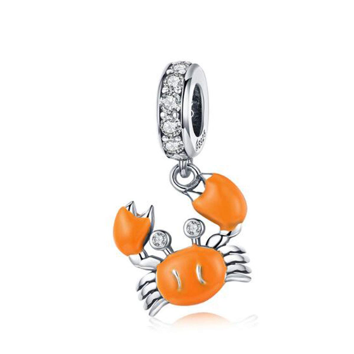 Sterling Silver Sea Life Charms Fits Pandora Bracelet - UK