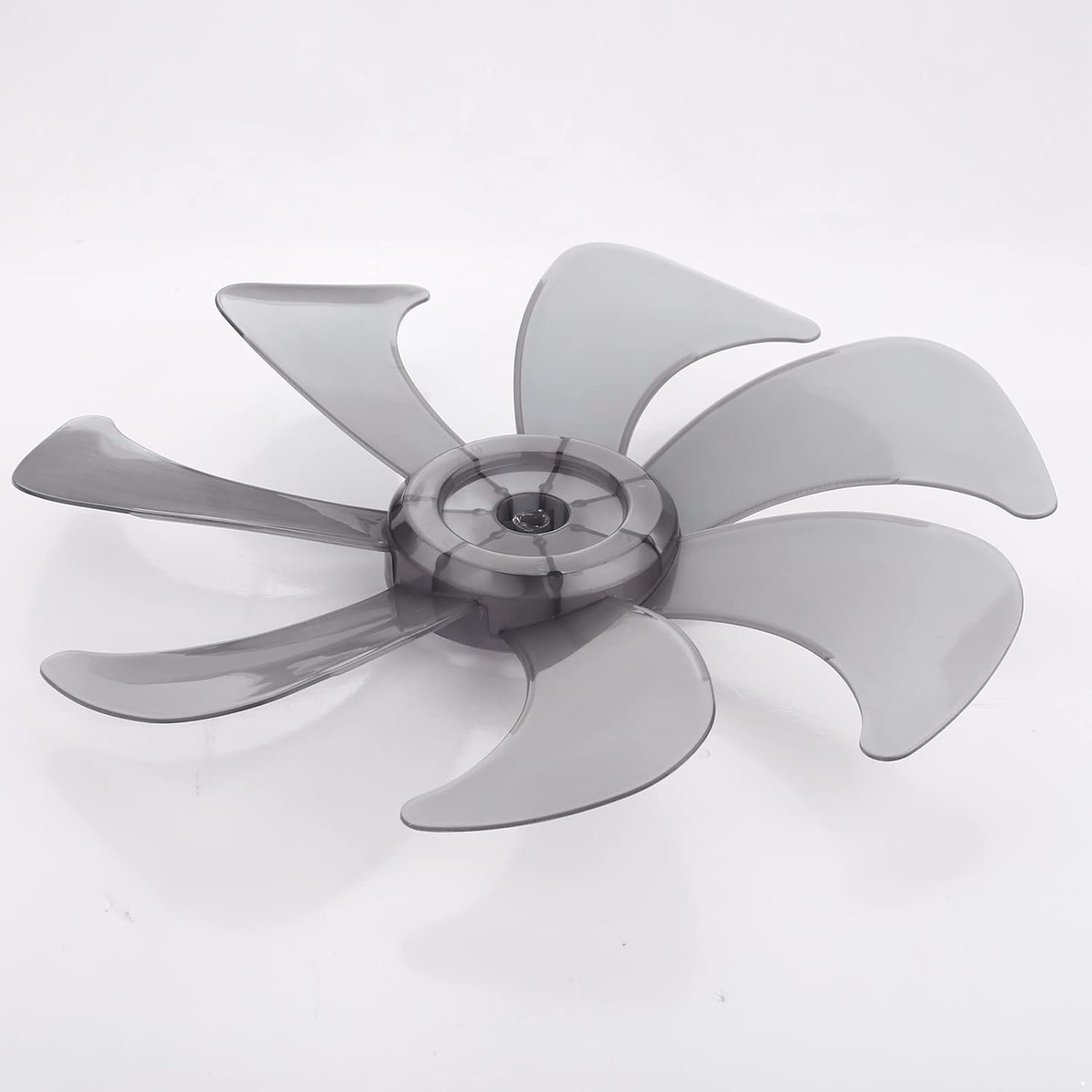 Aislor 5/7 Leaves Plastic Silence Fan Blade Universal for 16 Inch Pedestal Floor Fan Replacement Part Type E One Size