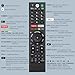 Voice Replacement Remote Control for Sony-Bravia-TVs，for All Sony 4K UHD LED LCD HD Smart TVs. 1-Year Warranty.
