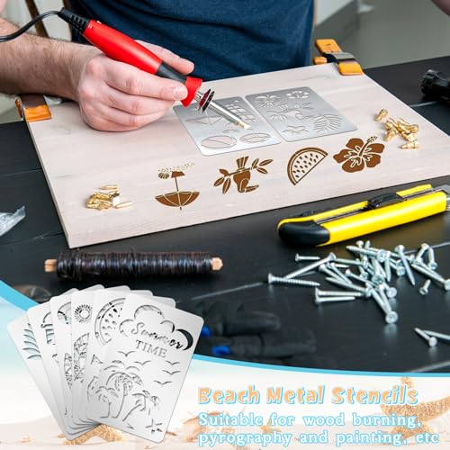 Plantillas para diario y scrapbooking Lewtemi de estilo veraniego 5