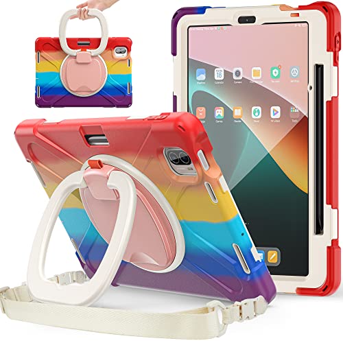 Coque Xiaomi Mi Pad 5 antichoc avec support rotatif 360° et protection d'écran